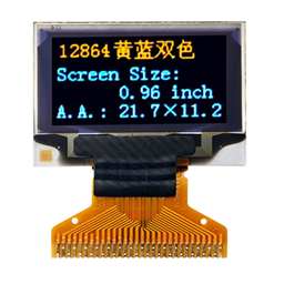 0.96 OLED 双色
